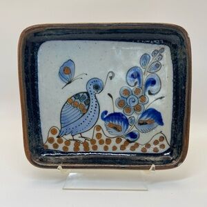 Ken Edwards Pottery El Palomar Tonala tray‎